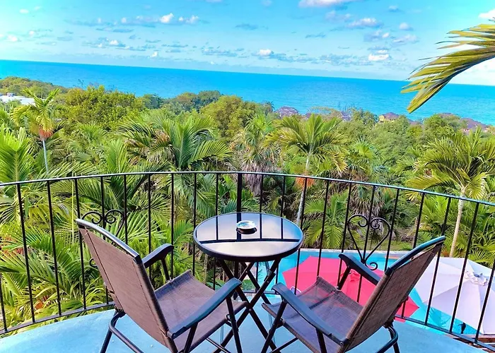 The Coconut Palm - Ocean View W/ Pool Apartamento *